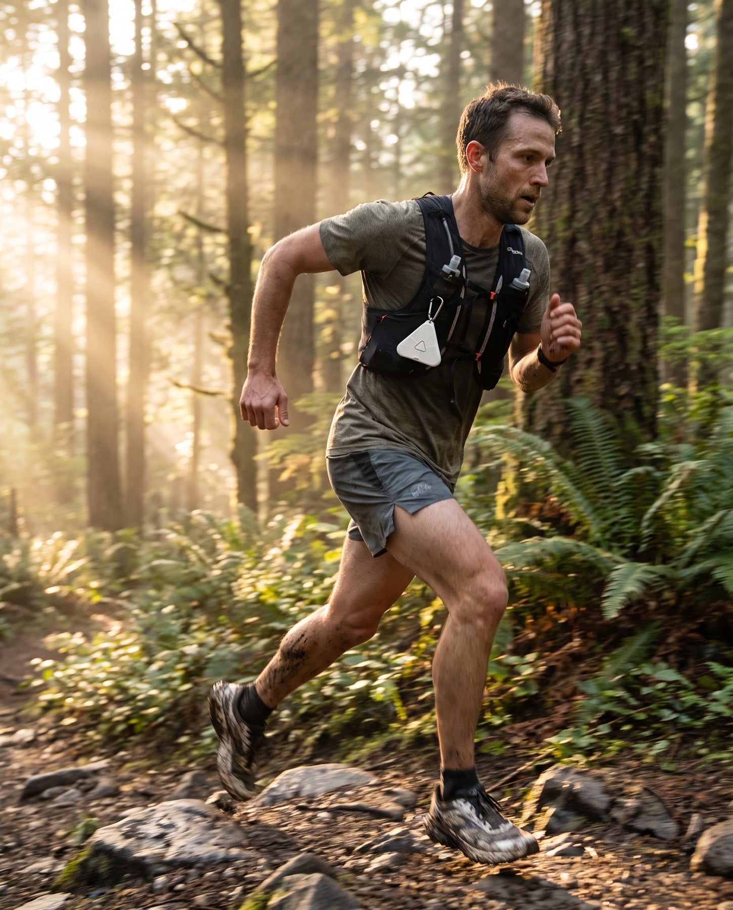 Slate Signal in use: Trail running